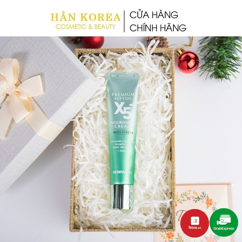 Kem dưỡng peptide dưỡng trắng, nâng cơ, mờ nhăn, chống lão hóa 30ml Hân Korea