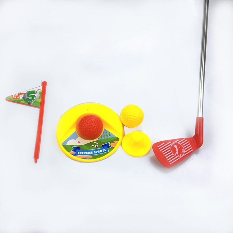 Đồ chơi đánh Golf 5 chi tiết, gậy thân kim loại cho bé ( Giao mẫu ngẫu nhiên )