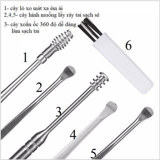 Bộ dụng cụ lấy ráy tai