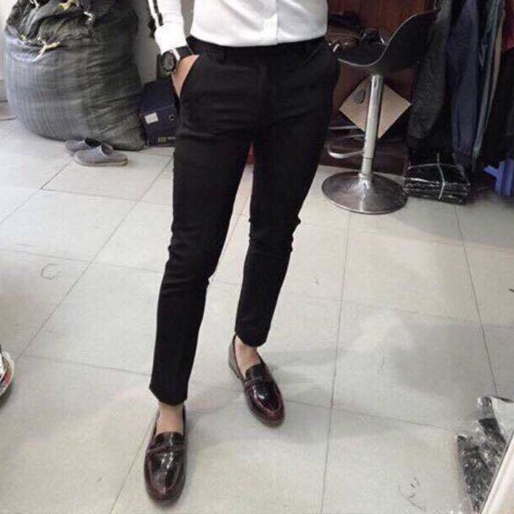 Quần âu nam vải co giãn cao cấp không nhăn | BigBuy360 - bigbuy360.vn