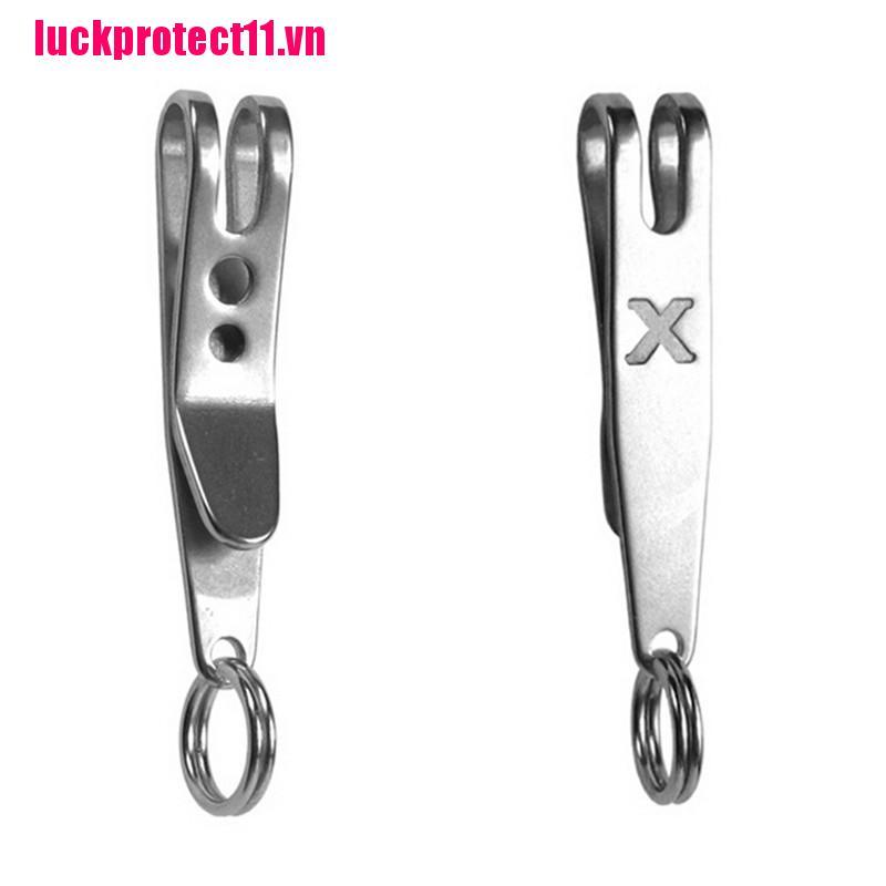 huwai EDC Bag Suspension Clip Keychain Clip Tool Carabiner Outdoor Quicklink Tools