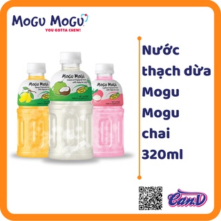 (Nhiều vị) Nước thạch dừa Mogu Mogu chai 320ml