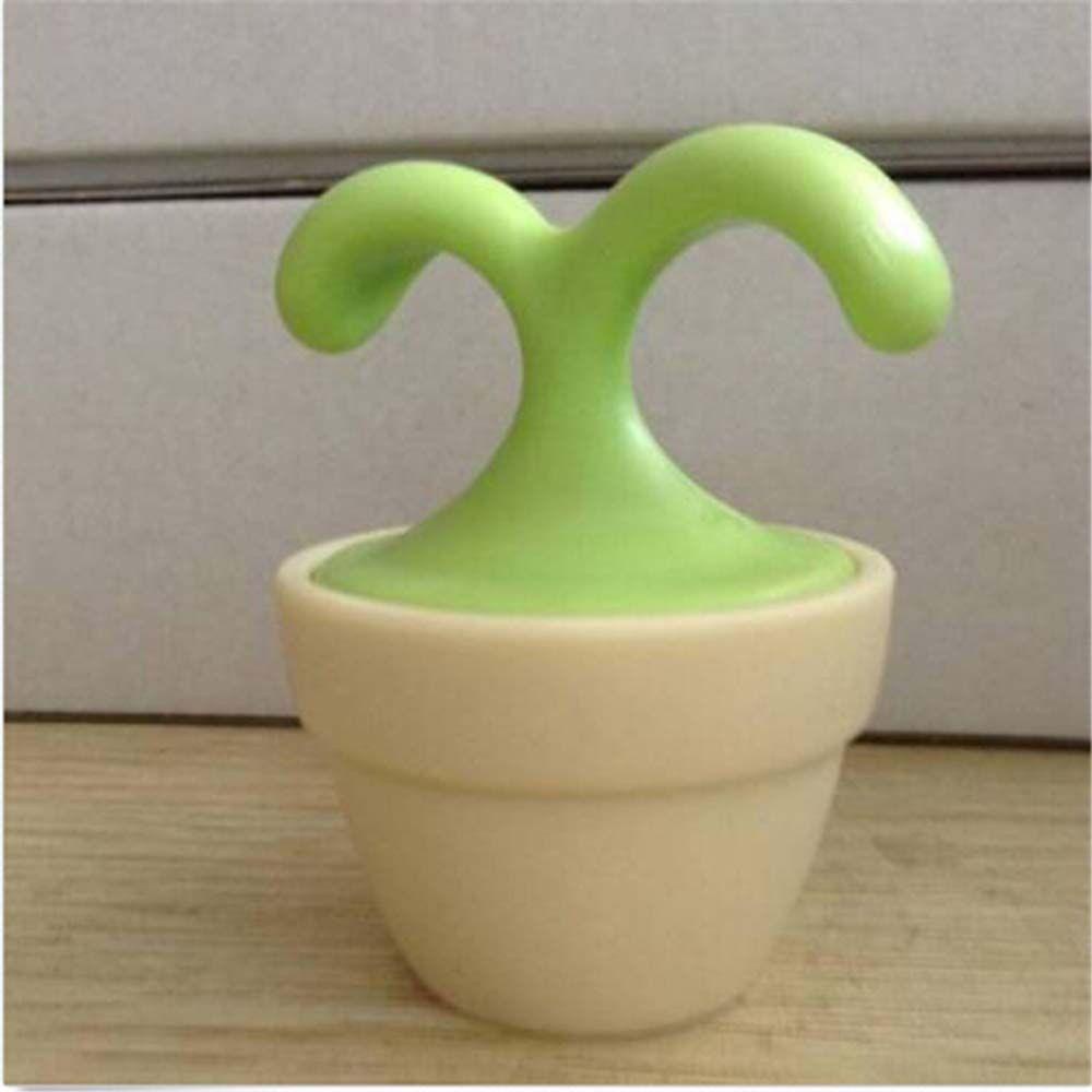 EXPEN Dụng Cụ Massage Cổ &amp; Chân Cầm Tay Đính Hạt Hình Chậu Cây Dễ Thương