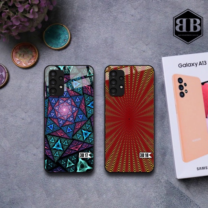 Ốp lưng kính cường lực Samsung Galaxy A13 in hình theo yêu cầu