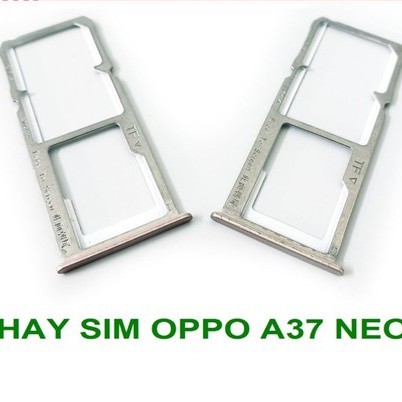 Khay sim Oppo Neo 9 (A37) màu vàng