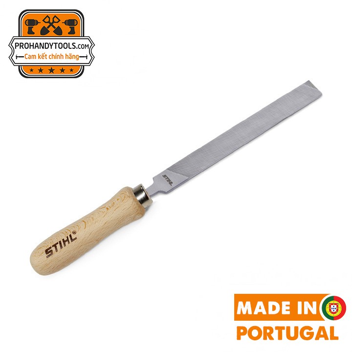 Dũa dẹp hạ nướu bao gồm cán gỗ tay cầm STIHL - Made in Portugal