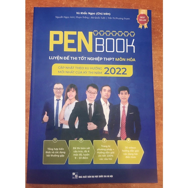 Sách - PENBOOK Luyện Đề Thi Tốt Nghiệp THPT Môn Hóa - Bản 2022