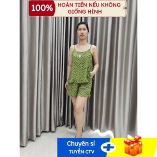 {BỘ LANH CAO CẤP}_ BỘ LANH CHẤT ĐẸP_BỘ LANH NHUNG 2 DÂY MẶC NHÀ SIÊU MÁT