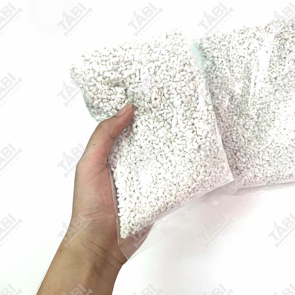 1KG Đá PERLITE - Đá Trân Châu Làm Giá Thể Trồng Cây Sen Đá, Xương Rồng,...