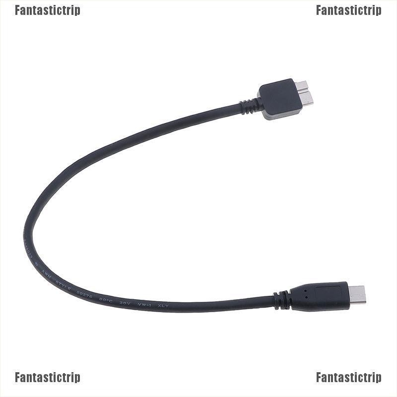 Dây Cáp Chuyển Đổi Dữ Liệu Đầu Usb Type C Sang Micro-B Dài 30cm