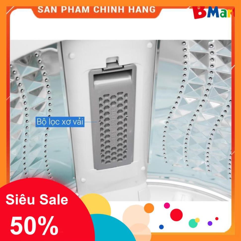 [ FREE SHIP KHU VỰC HÀ NỘI ] Máy giặt Samsung cửa trên 10kg màu xám WA10J5750SG/SV  - BM NEW