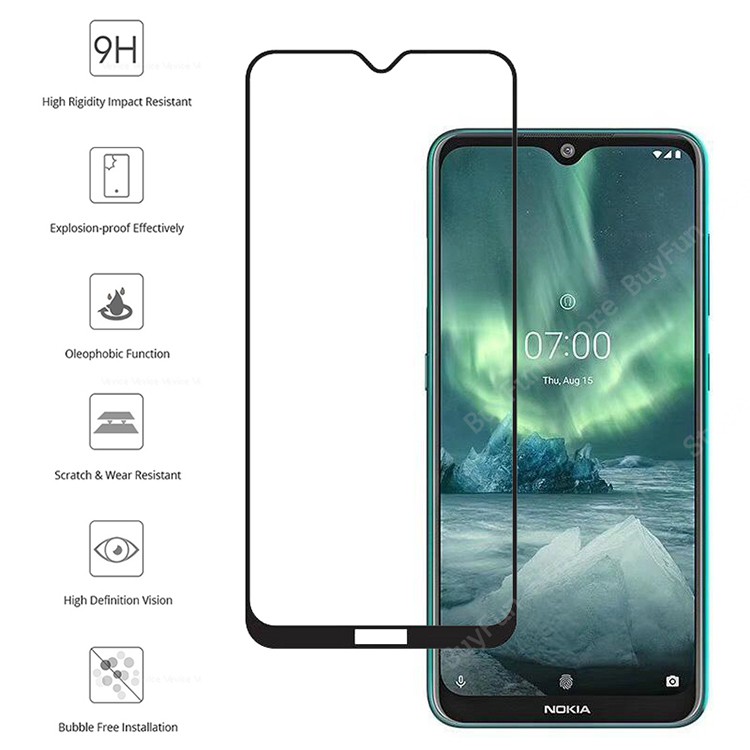 [ Cuong luc gia re ] Kính cường lực full keo màn hình Nokia 3 /3.1 /3.1Plus /5 /5.1Plus /6 /6.1Plus /7.2 /7plus /8 /8.1