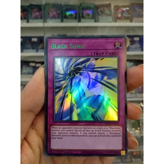 Thẻ Bài Lẻ YugiOh! Mã DLCS-EN032 - Black Sonic - Ultra Rare (Green) - 1st Edition