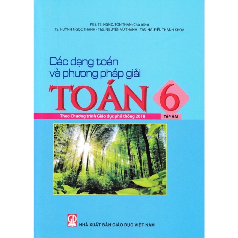 Sách - Các Dạng Toán Và Phương Pháp Giải Toán 6 - Tập 2