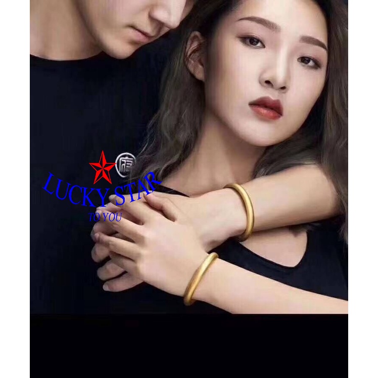 Vòng tay nam nữ titan độc đáo khắc chữ heart of gold ý nghĩa