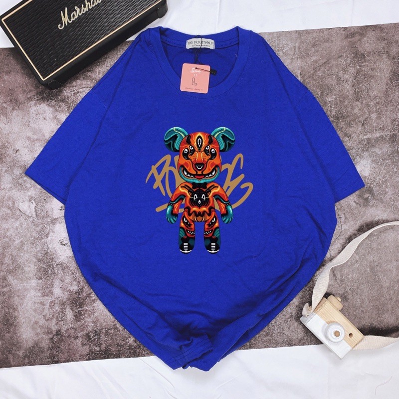 Áo Thun Tay Ngắn UNISEX MICKEY ROBOT - Hình chụp thật (Đủ size M-L-XL)