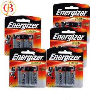 Pin Trung C LR14 Energizer Alkaline (Vỉ 2 Viên)
