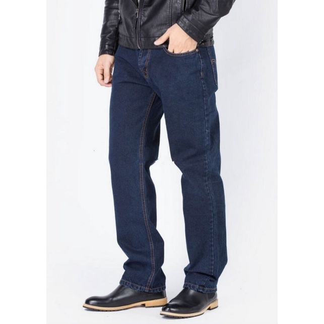 50-110kg Quần jean nam ống suông trung niên, quần jean BIGSIZE cao cấp