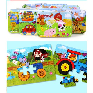 Bộ Xếp Hình 4 Tranh 9-12-15-20 Mảnh Ghép