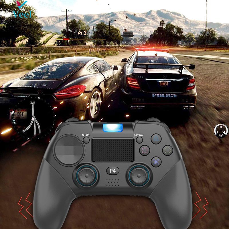 Tay Cầm Chơi Game Bluetooth 4.0 Cho Ps4 / Pc / Steam (Veel)