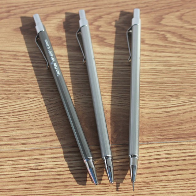 Bút chì kim thân kim loại 05/07mm cao cấp (loại chì 2B)