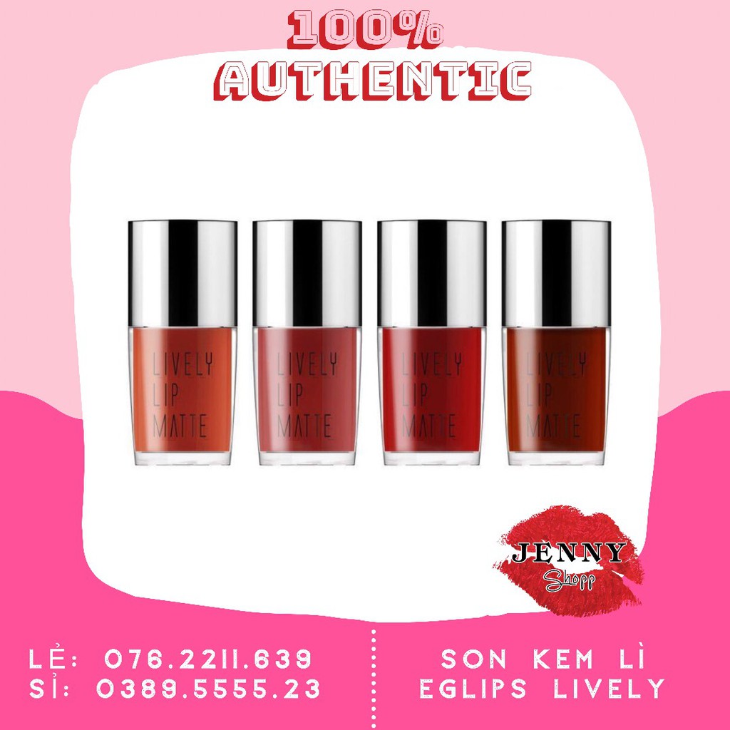 SON KEM LÌ EGLIPS LIVELY LIP MATTE