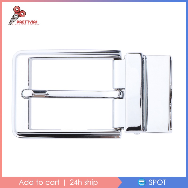 Đầu Khóa Dây Nịt Nam Mặt Hình Chữ Nhật Bằng Hợp Kim Cổ Điển