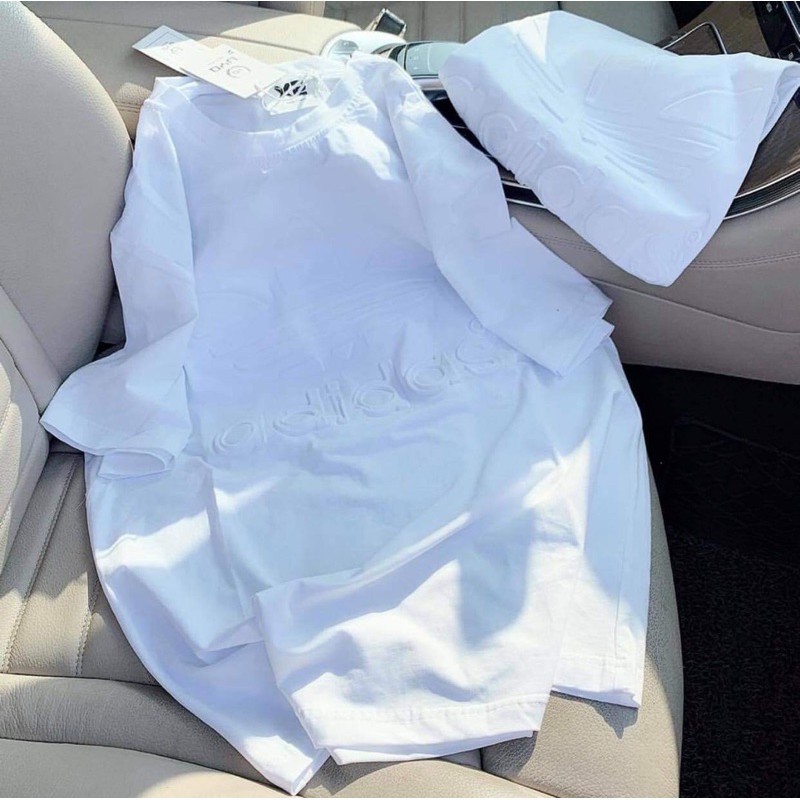 Áo Phông Adidas dập nổi freesize