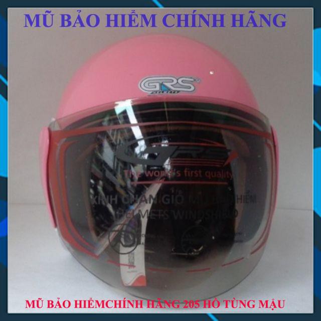 Mũ bảo hiểm 3/4 GRS A318 kính dài [ Chính Hãng ]