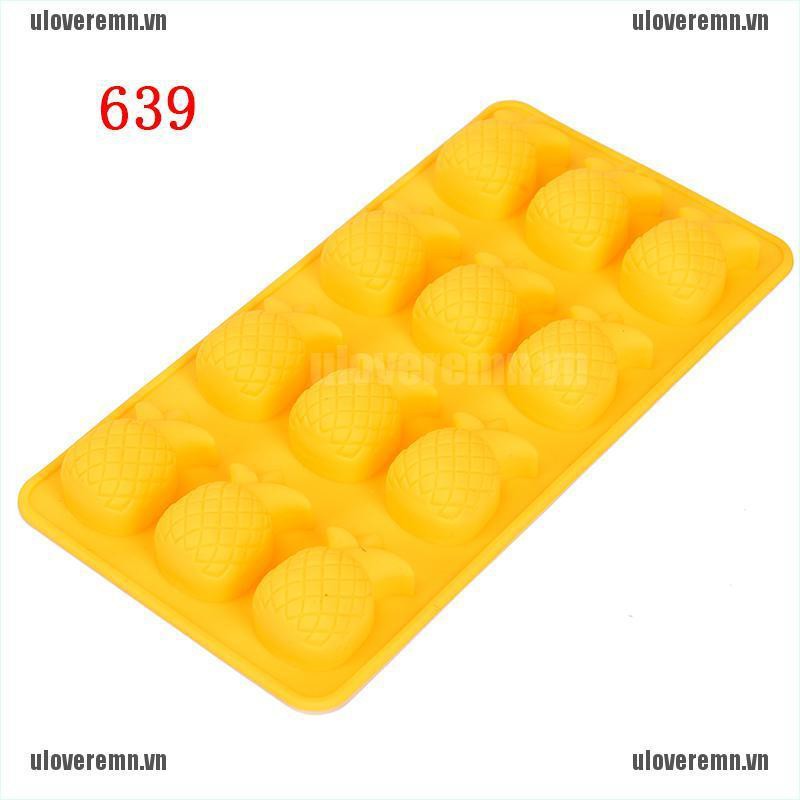 Khuôn Silicone Làm Đá / Sô Cô La / Trái Cây