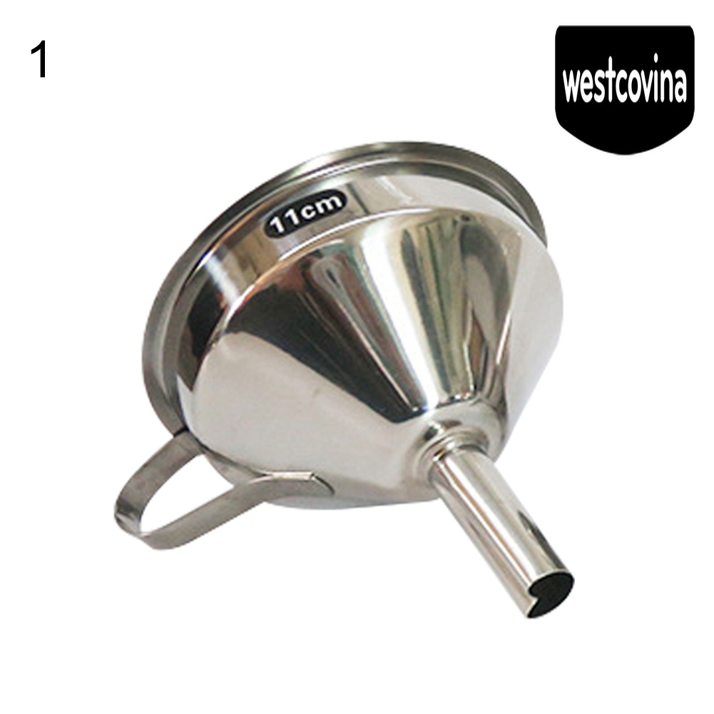 [Hot]☀ Phễu Rót Dầu Bằng Thép Không Gỉ 11 / 13 / 15cm