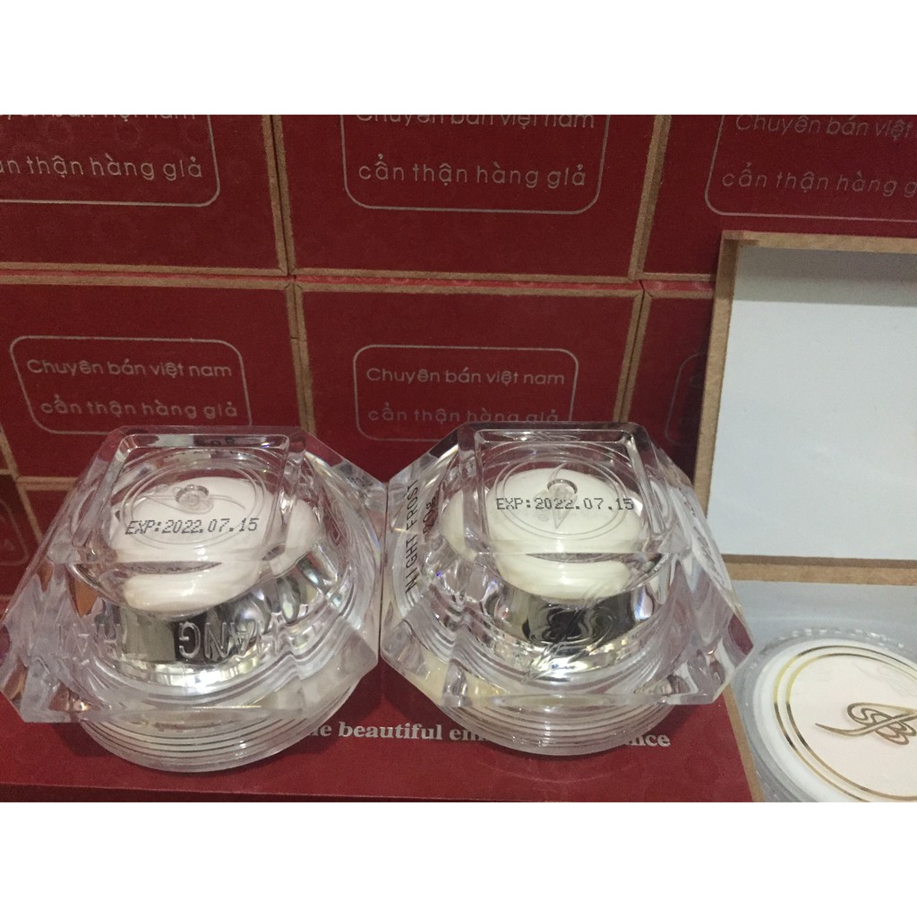 Combo 10 hộp kem sạch nám dưỡng trắng da thủy tinh bạch shui jing bai