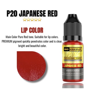 MỰC PHUN XĂM P20 JAPANESE RED ( ĐỎ THUẦN )