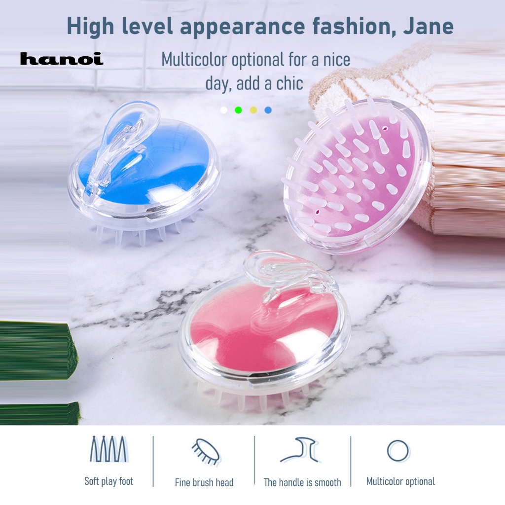 Bàn Chải Gội Đầu Mát Xa Làm Sạch Sâu Tiện Dụng