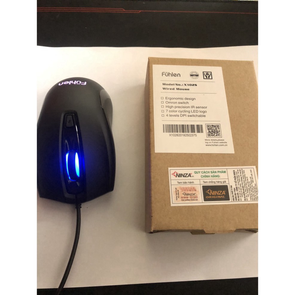 Hộp Chuột Chuột gaming độ bền bất tử Màu đen