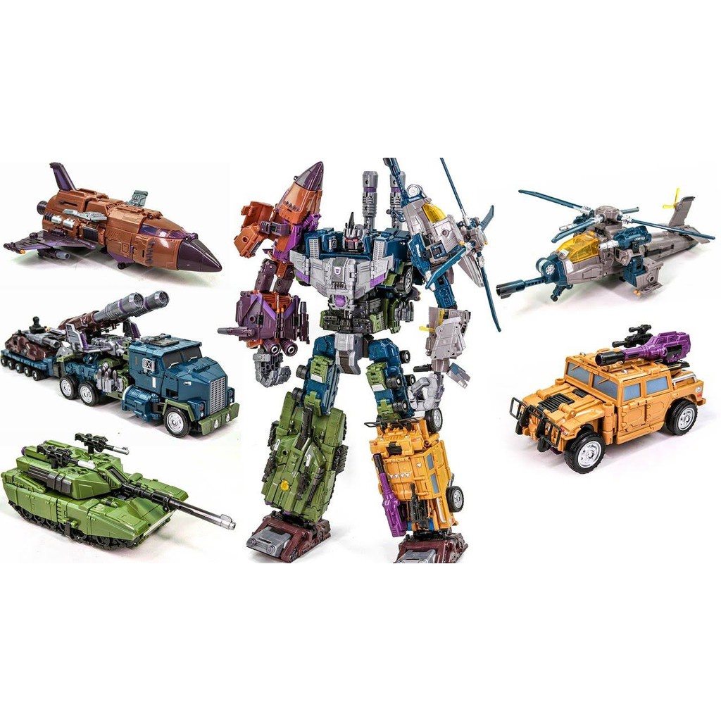 Mô hình Bruticus Jinbao Transformer - Bộ 5 Robot kết hợp 5.0