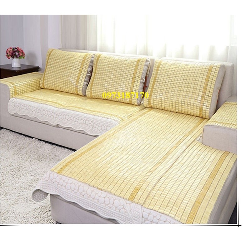 Chiếu Trúc Trải Sofa &amp; Bàn Gội