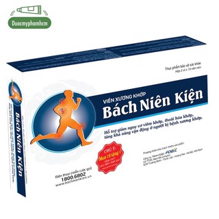 Bách Niên Kiện - Hỗ trợ giảm nguy cơ viêm khớp, thoái hóa khớp