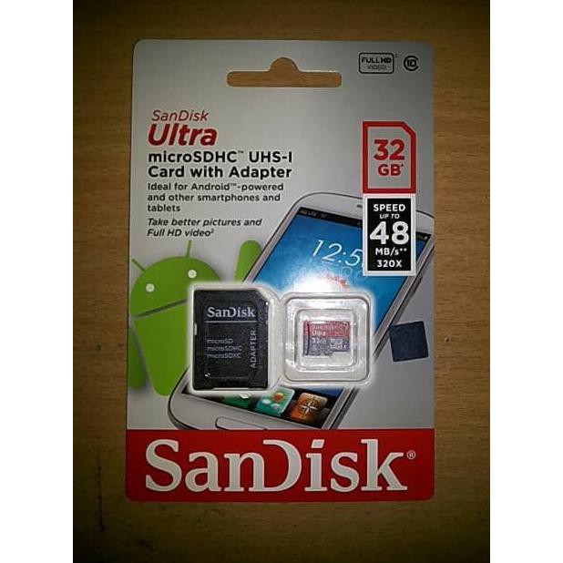 Thẻ Nhớ Sandisk Ultra 32gb Class 10 | BigBuy360 - bigbuy360.vn
