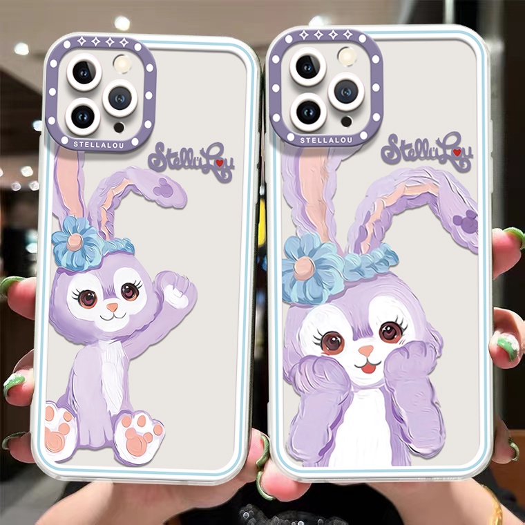 Ốp Điện Thoại Silicon TPU Mềm Trong Suốt Họa Tiết Dễ Thương Chống Sốc Cho IPhone 13 12 11 Pro X XR XS Max 6 6S 7 8 Plus