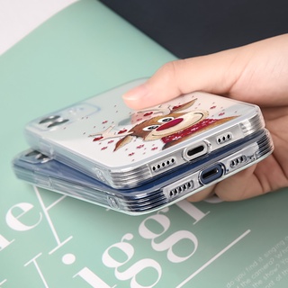 Ốp điện thoại dẻo trong suốt họa tiết hoạt hình giáng sinh cho IPHONE 12 PRO MAX IPHONE 13 PRO MAX IPHONE 6 PLUS 6S PLUS 12 13 MINI T001
