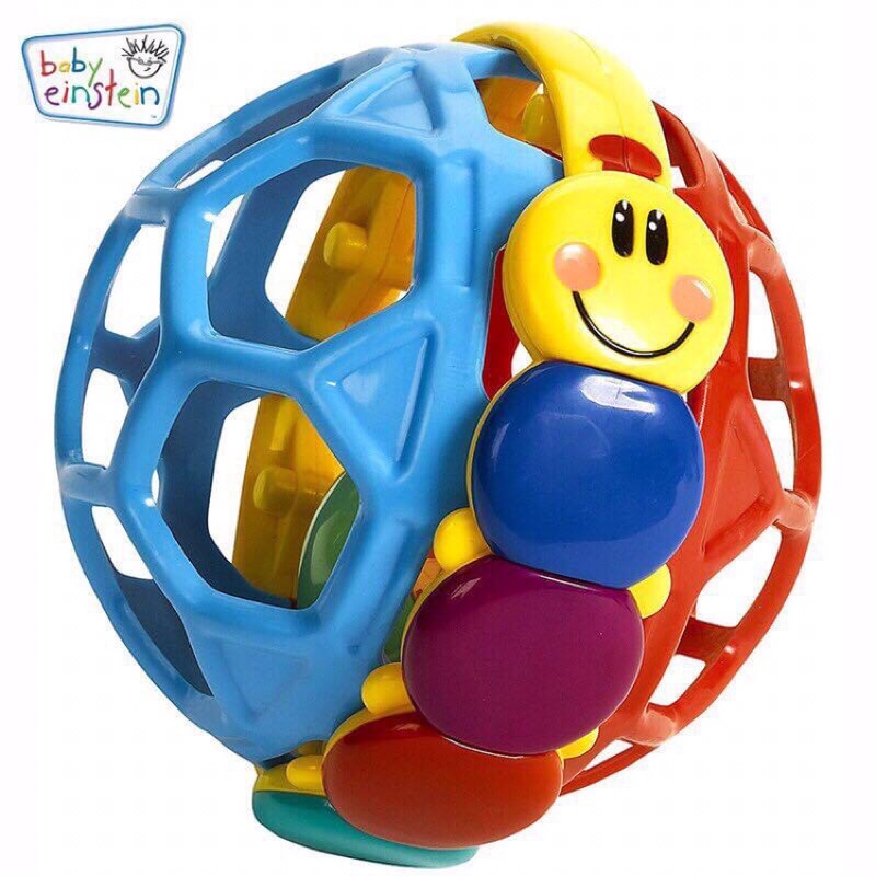 Kids_mart: Bóng xúc xắc, lục lạc Baby Einstein dễ chơi, dễ cầm nắm cho bé