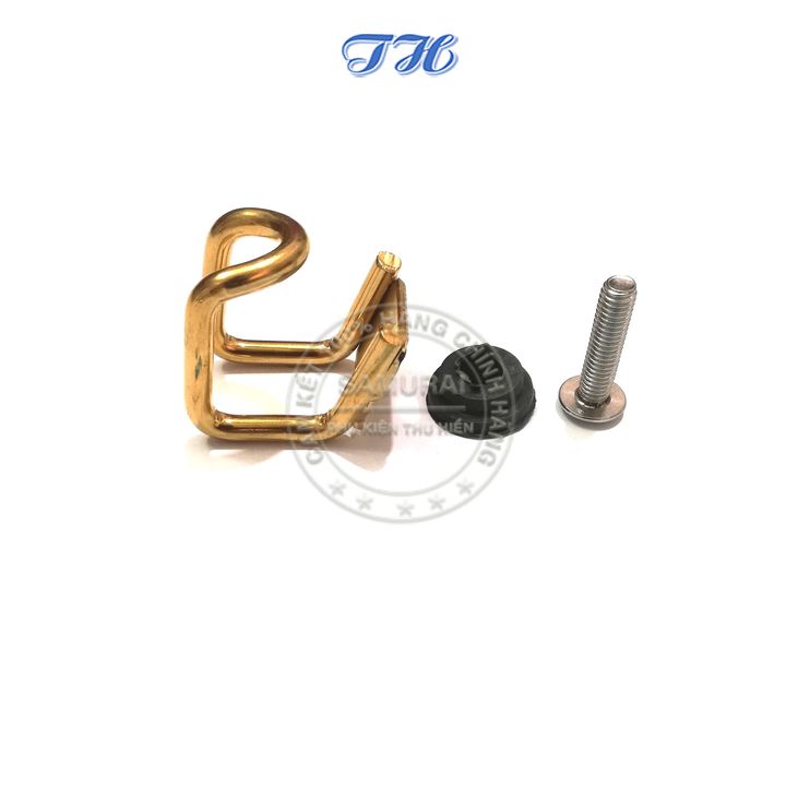 Móc Treo Đồ Gắn Xe Máy U Ngắn Màu Vàng Siêu Bền