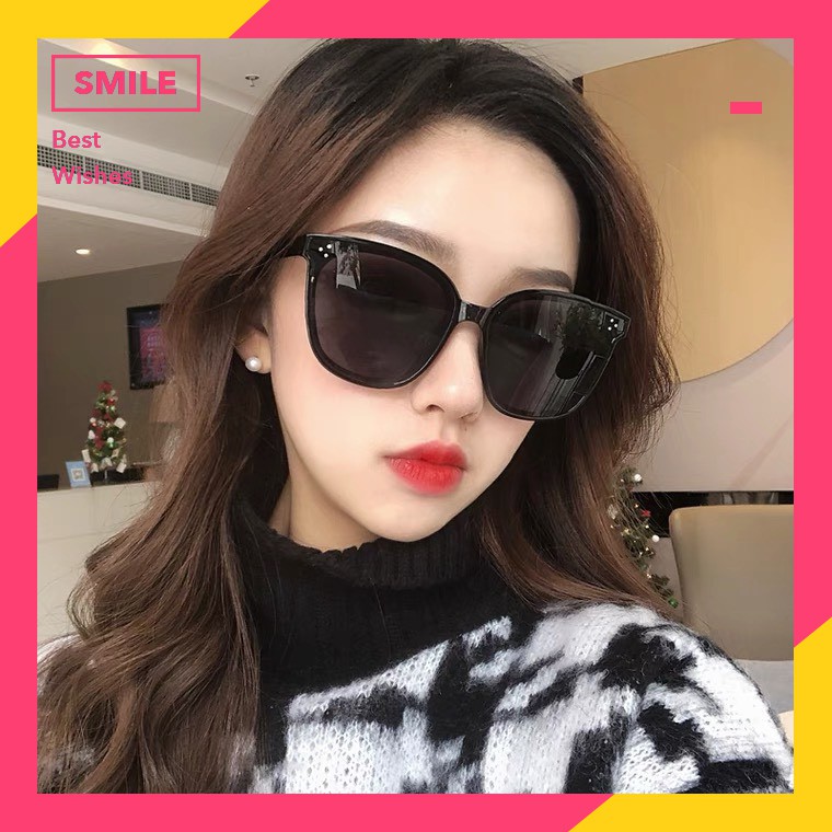 Mắt Kính Thời Trang nam nữ Phong cách Âu Mỹ Hàn Quốc,Kính râm Hotgirl sành điệu tròng vuông to mã 106