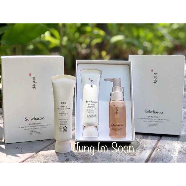 Kem Chống Nắng SULWHASOO UV Wise Brightening Multi Protector Set
