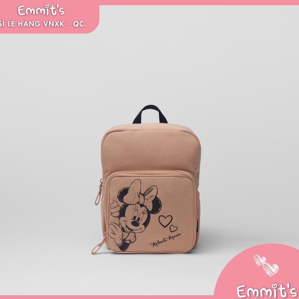 Balo cho bé họa tiết mickey màu cam đất BL29 ( kèm ảnh chụp thật)