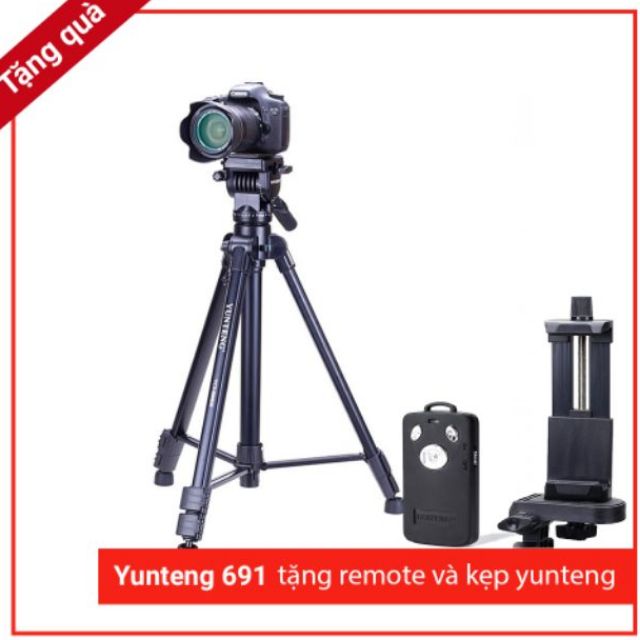 Chân Tripod Máy Ảnh/ Điện Thoại cao cấp VCT 5208 kèm remot