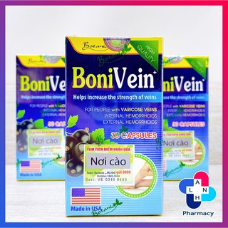 BoniVein – Suy giãn tĩnh mạch, trĩ không còn là nỗi lo.