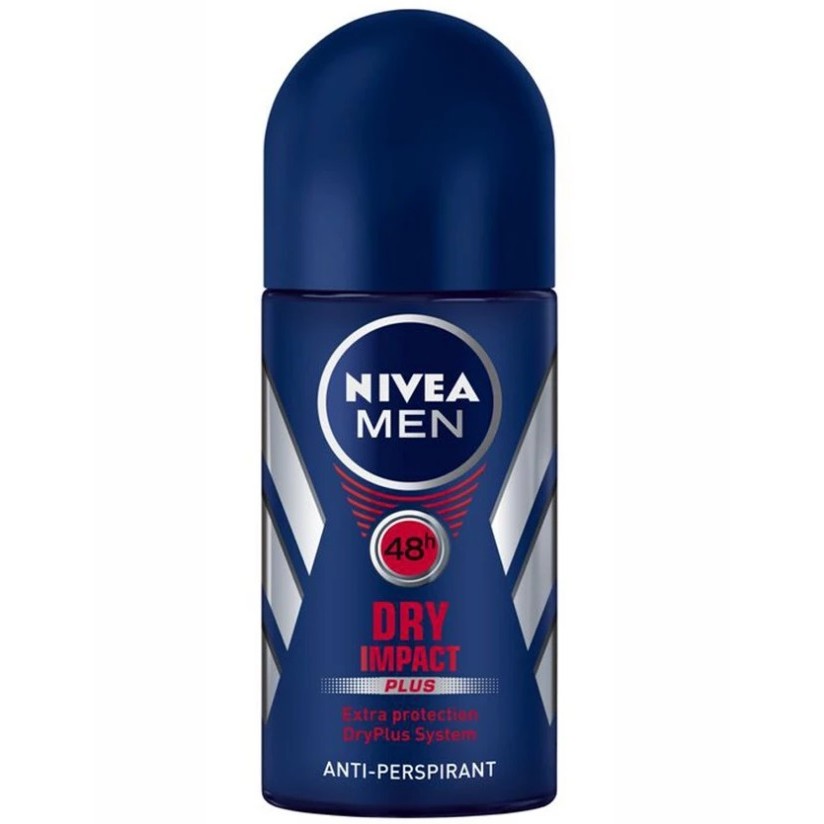 Lăn ngăn mùi khô thoáng NIVEA Men Dry Impact 50ml (Thái Lan)