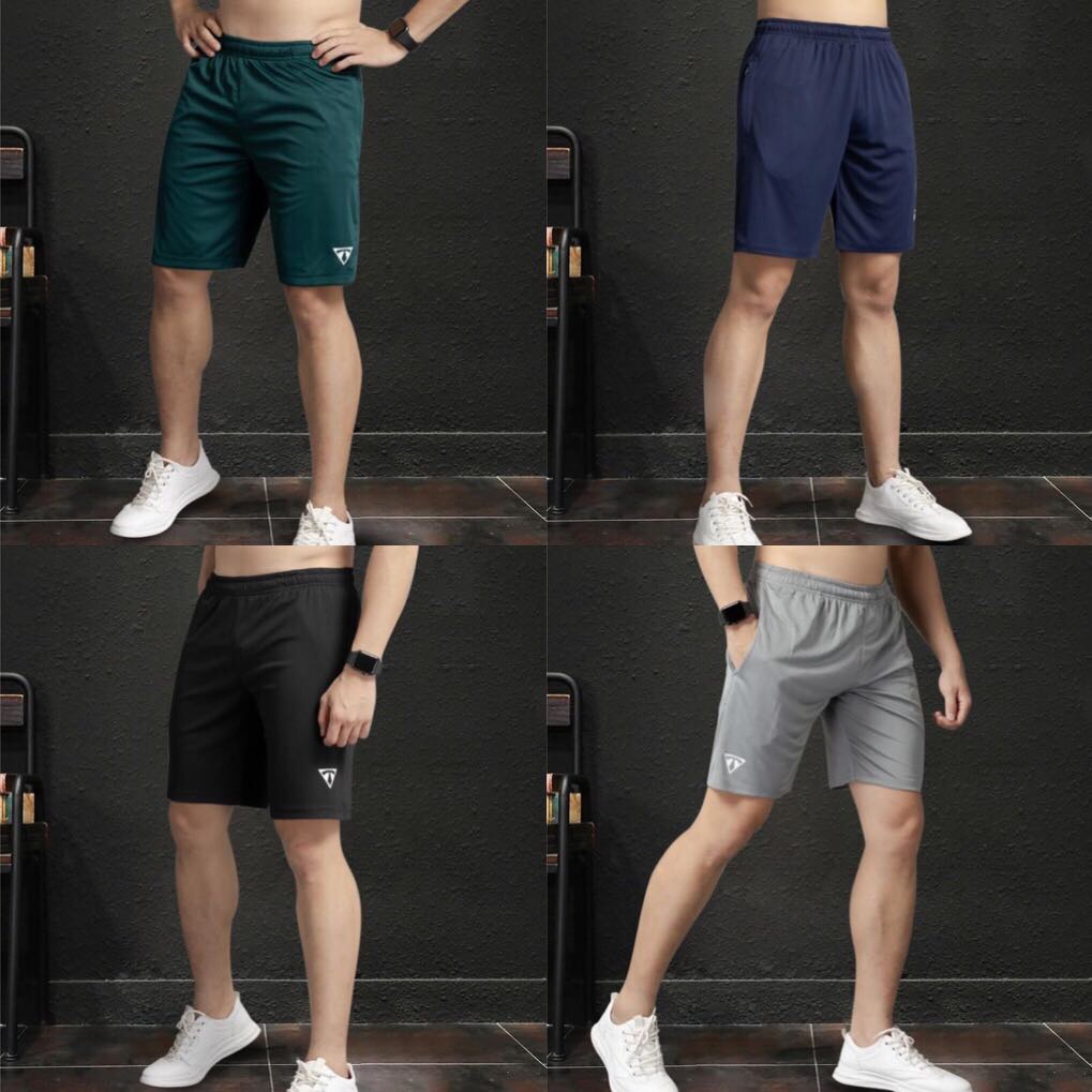 COMBO 4 QUẦN THỂ THAO NAM GẮN LOGO CAO CẤP,CHẤT VẢI MỀM MÁT THỎA MÁI KHI DI CHUYỂN VẬN ĐỘNG